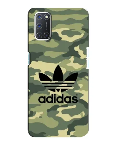 Чохол для OPPO A92 з картинкою «Мілітарі стиль Adidas»