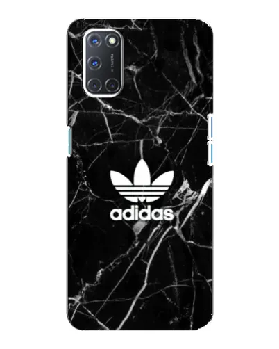 Чохол для OPPO A92 з картинкою «Білий мармур Adidas»