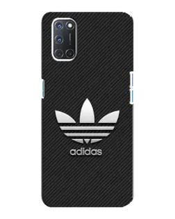 Чохол для OPPO A92 з картинкою «Adidas Карбонова текстура»