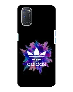 Чохол для OPPO A92 з картинкою «Вибух фарб Adidas»
