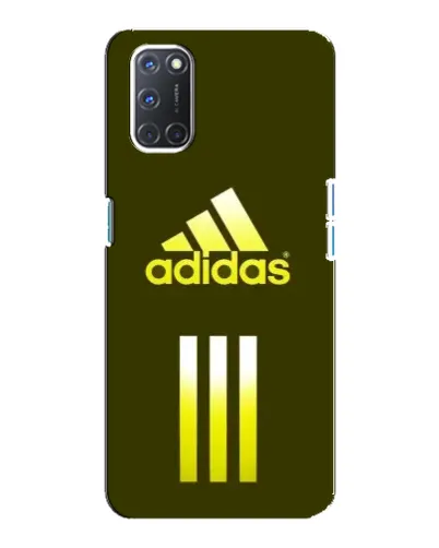 Чохол для OPPO A92 з картинкою «Оливковий градієнт Adidas»