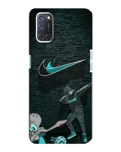 Чохол для OPPO A92 з картинкою «Спортивний арт Nike»