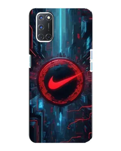 Чохол для OPPO A92 з картинкою «Техногенний стиль Nike»