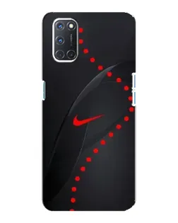 Чохол для OPPO A92 з картинкою «Абстрактний дизайн Nike»
