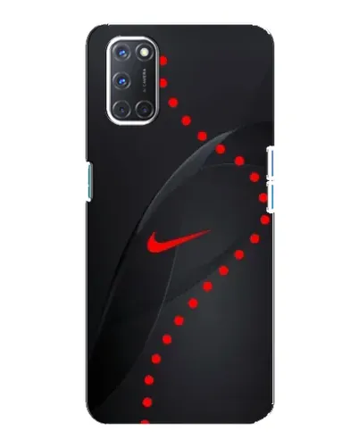 Чохол для OPPO A92 з картинкою «Абстрактний дизайн Nike»