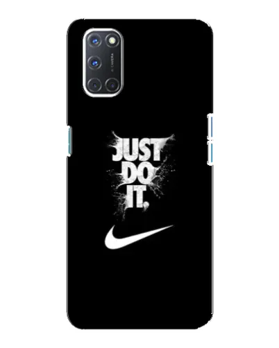 Чохол для OPPO A92 з картинкою «Текстовий принт Nike»