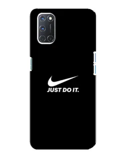 Чохол для OPPO A92 з картинкою «Мінімалізм від Nike»