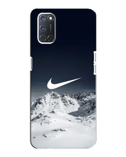 Чохол для OPPO A92 з картинкою «Nike — зимові гори»