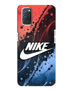 Чохол для OPPO A92 з картинкою «Градієнтний принт Найк»