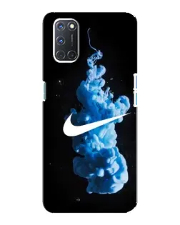 Чохол для OPPO A92 з картинкою «Nike та синій дим»