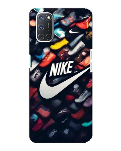 Чохол для OPPO A92 з картинкою «Колекція кросівок Nike»