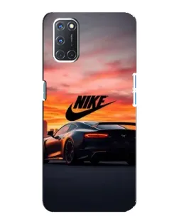 Чохол для OPPO A92 з картинкою «Nike та суперкар»