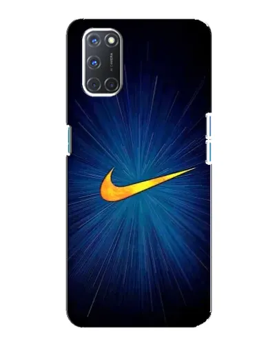 Чехол для OPPO A92 с картинкой «Синий пульс Nike» Чехол для OPPO A92 с картинкой «Синий пульс Nike»