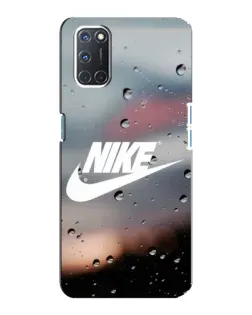 Чехол для OPPO A92 с картинкой «Nike в стиле ретро»