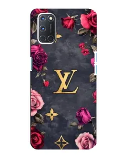 Чохол для OPPO A92 з картинкою «Квітковий Louis Vuitton»