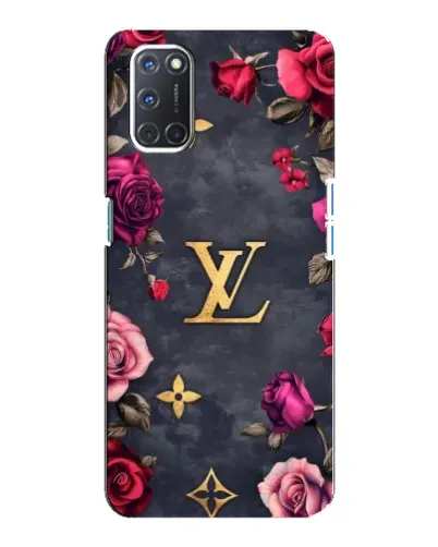 Чохол для OPPO A92 з картинкою «Квітковий Louis Vuitton»