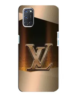 Чохол для OPPO A92 з картинкою «LV — золоте сяйво»