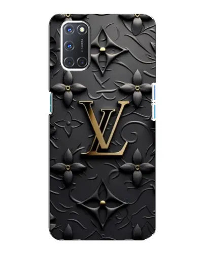 Чохол для OPPO A92 з картинкою «Шкіряна текстура LV»