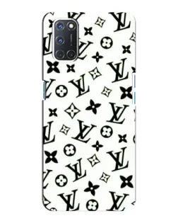Чохол для OPPO A92 з картинкою «Монохромний хаос LV»