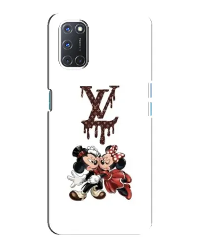 Чохол для OPPO A92 з картинкою «LV та Міккі Маус»