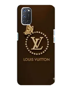 Чохол для OPPO A92 з картинкою «LV — золота печатка»