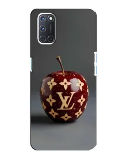 Чохол для OPPO A92 з картинкою «Червоне яблуко LV»