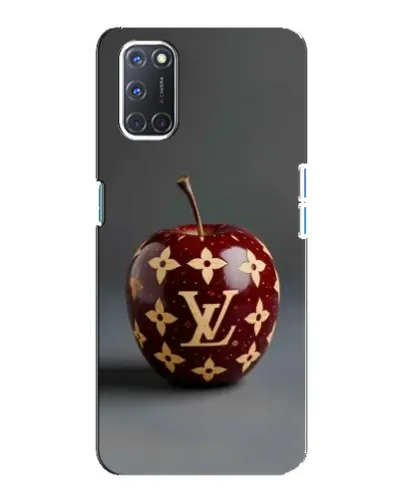 Чохол для OPPO A92 з картинкою «Червоне яблуко LV»