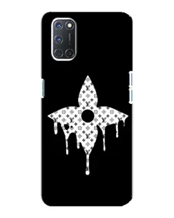 Чохол для OPPO A92 з картинкою «Квіткова монограма»