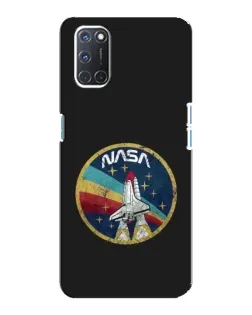 Чохол для OPPO A92 з картинкою «NASA — емблема місії»