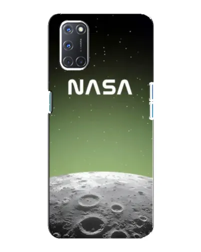 Чехол для OPPO A92 с картинкой «NASA — лунный градиент»