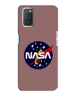Чехол для OPPO A92 с картинкой «NASA — ретро космос» Чехол для OPPO A92 с картинкой «NASA — ретро космос»