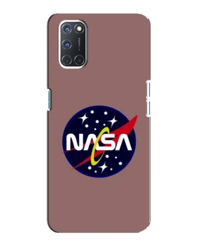 Чехол для OPPO A92 с картинкой «NASA — ретро космос»