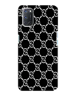 Чохол для OPPO A92 з картинкою «Gucci — сітчастий паттерн»