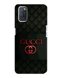 Чохол для OPPO A92 з картинкою «Gucci — стьобаний чорний»