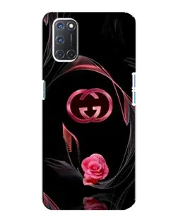 Чохол для OPPO A92 з картинкою «Gucci — неонова троянда»