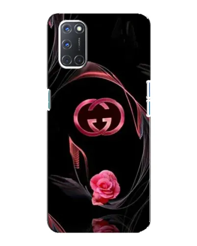 Чохол для OPPO A92 з картинкою «Gucci — неонова троянда»