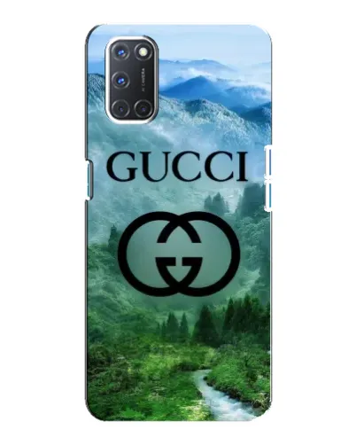Чохол для OPPO A92 з картинкою «Gucci — гірський пейзаж»