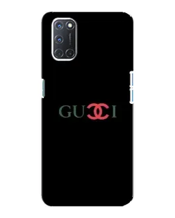 Чохол для OPPO A92 з картинкою «Gucci — червоний градієнт»