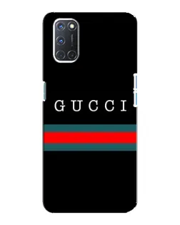 Чохол для OPPO A92 з картинкою «Gucci — червоний пояс»