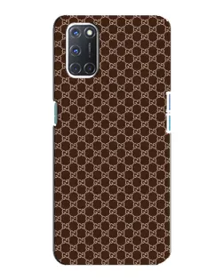 Чохол для OPPO A92 з картинкою «Gucci — шоколадна сітка»