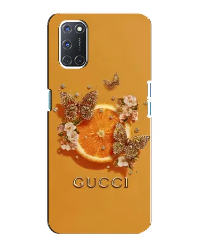 Чохол для OPPO A92 з картинкою «Gucci — золоті метелики» Чохол для OPPO A92 з картинкою «Gucci — золоті метелики»