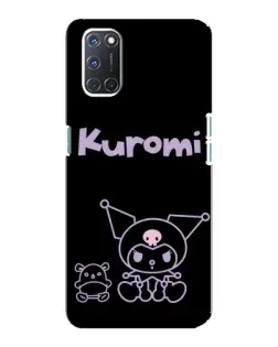 Чехол для OPPO A92 с картинкой «Kuromi — черный минимализм» Чехол для OPPO A92 с картинкой «Kuromi — черный минимализм»