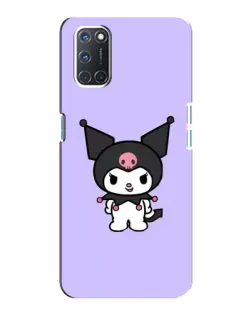 Чохол для OPPO A92 з картинкою «Kuromi — ніжний фіолетовий»