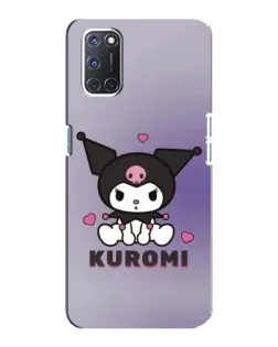 Чохол для OPPO A92 з картинкою «Kuromi — фіолетовий арт»