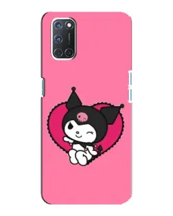 Чохол для OPPO A92 з картинкою «Kuromi — любов у серці»