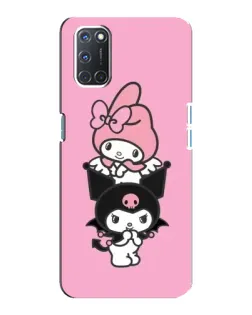 Чохол для OPPO A92 з картинкою «My Melody та Kuromi»