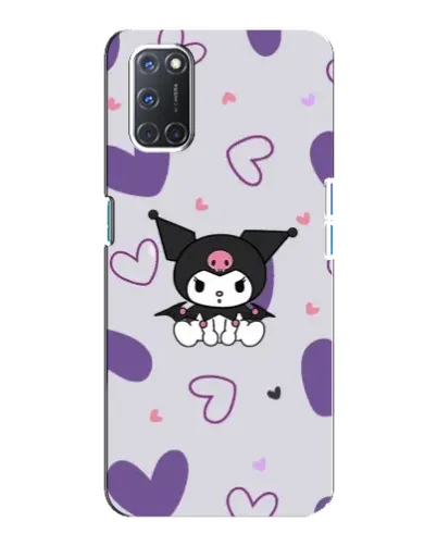 Чохол для OPPO A92 з картинкою «Kuromi та лавандові серця» Чохол для OPPO A92 з картинкою «Kuromi та лавандові серця»