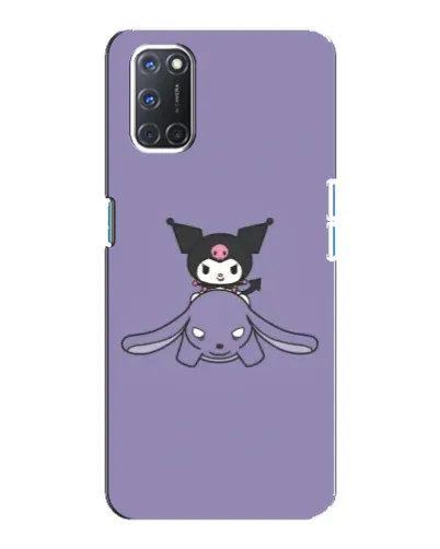 Чохол для OPPO A92 з картинкою «Kuromi на ліловому фоні» Чохол для OPPO A92 з картинкою «Kuromi на ліловому фоні»