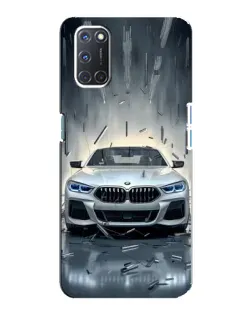 Чехол для OPPO A92 с картинкой «BMW в свете фар»