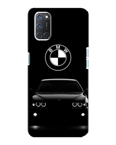 Чехол для OPPO A92 с картинкой «BMW — взгляд из темноты»